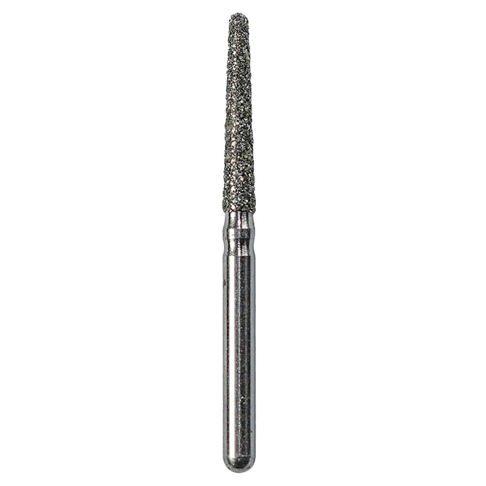 Defend FG #850.016 Medium Round End Taper Diamond Bur, 5/Pk - Defend FG #850.016 Medium Round End Taper Diamond Bur, 5/Pk - Image 1
