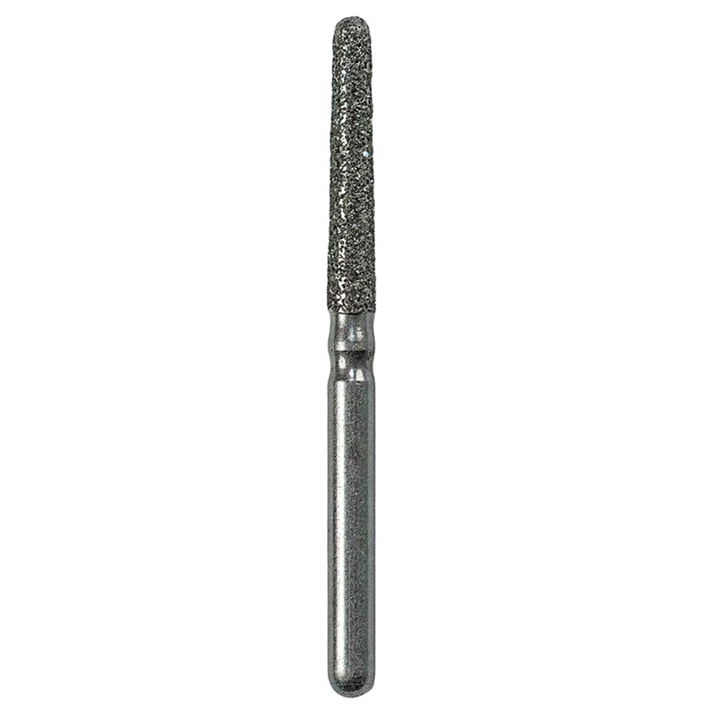 Mydent (Defend) Diamonds Round End Taper FG Bur, #850-018M, Medium Grit, 1.8mm, 5/Pk thumbnail 2