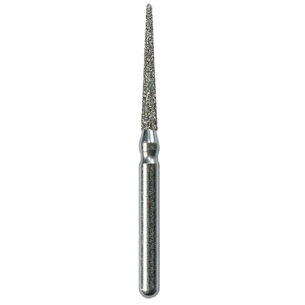 Defend FG #859.014 Medium Needle Shaped Diamond Bur, 5/Pk - Defend FG #859.014 Medium Needle Shaped Diamond Bur, 5/Pk - Image 1