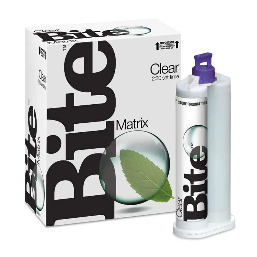 Clear Bite VPS Bite Registration Material, Flexible, Peppermint, 48 mL Cartridge Refill, 2/Pk, SPD1104 thumbnail 14