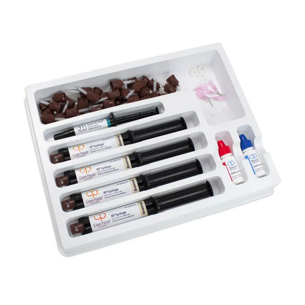 Core Paste XP Enamel Dual-Cure Complete Kit, Without Fluoride, Radiopaque, 4 x 10g Syringes thumbnail 11