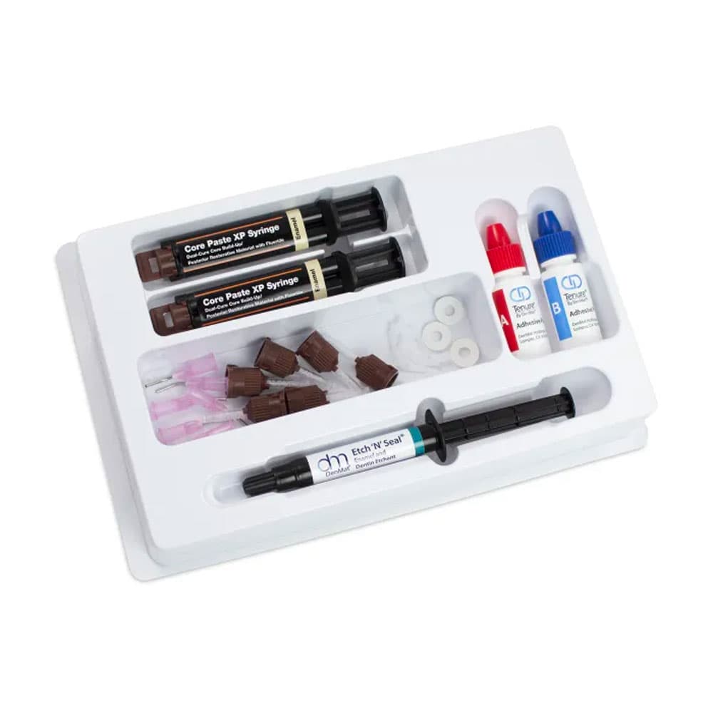 Core Paste XP Enamel w/ Fluoride Dual-Cure Core Build-Up Intro Kit, 2 x 2g Syringes, 030657110 thumbnail 17