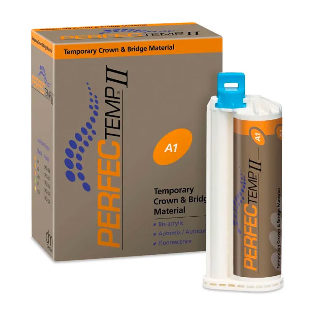 PERFECTemp II Temporary Crown & Bridge Material, Automix Cartridge, Shade A1, 50 mL, Refill Package (SPD1300) thumbnail 16