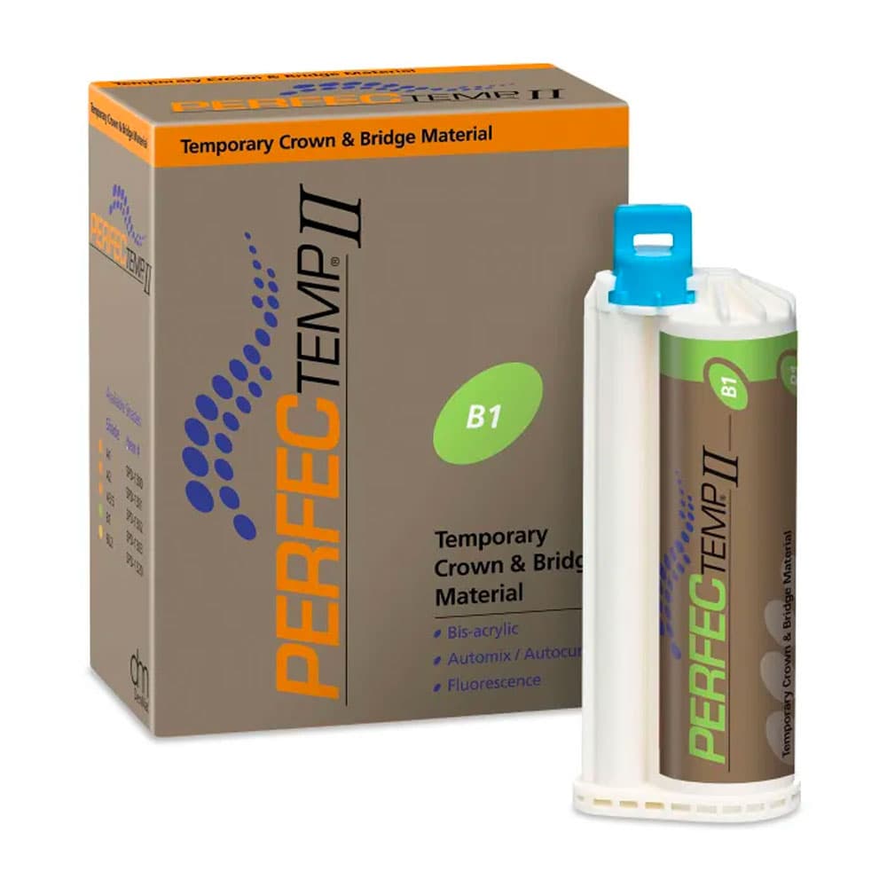 PERFECTemp II Automix Temporary Crown & Bridge Material Cartridge, Shade B1, 50 mL, Refill Package (1 Cartridge + 15 Mixing Tips), SPD1303 thumbnail 14