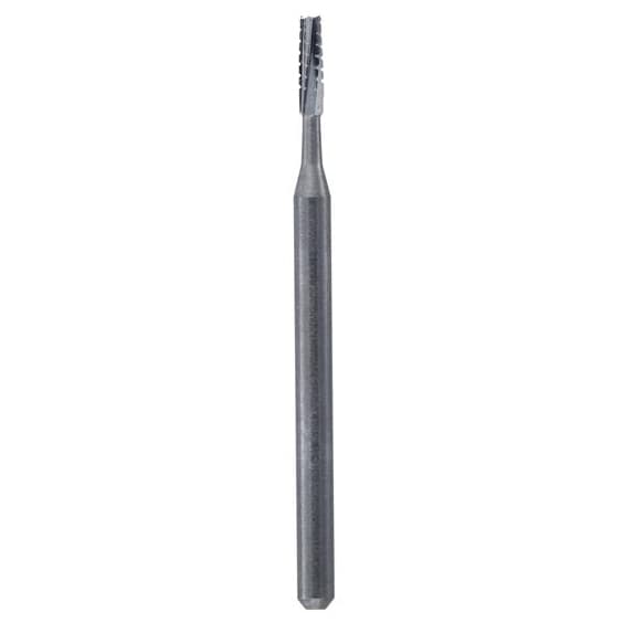 DentalRee FGOS #557 Straight Fissure Crosscut Carbide Bur, Surgical Length 25mm, 10/Pk - DentalRee FGOS #557 straight fissure crosscut carbide burs,10/pk - Image 1
