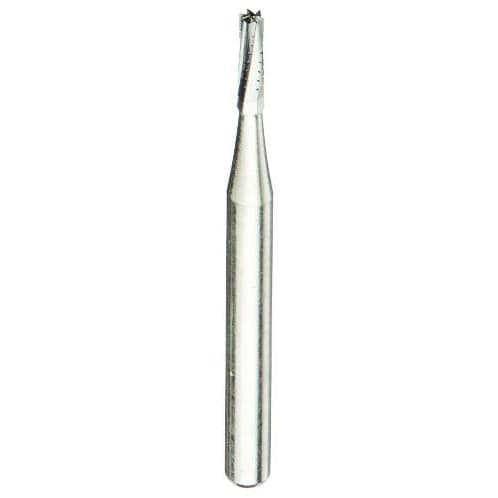 DentalRee FG #557 Straight Fissure Crosscut Carbide Bur, 100/Pk - DentalRee FG #557 straight fissure crosscut carbide bur, 100/pk - Image 1