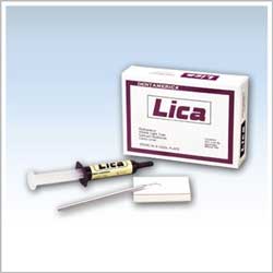Lica Light-Cure Radiopaque Calcium Hydroxide Paste Kit, 8 g Syringe, with Applicator and Mixing Pads thumbnail 2