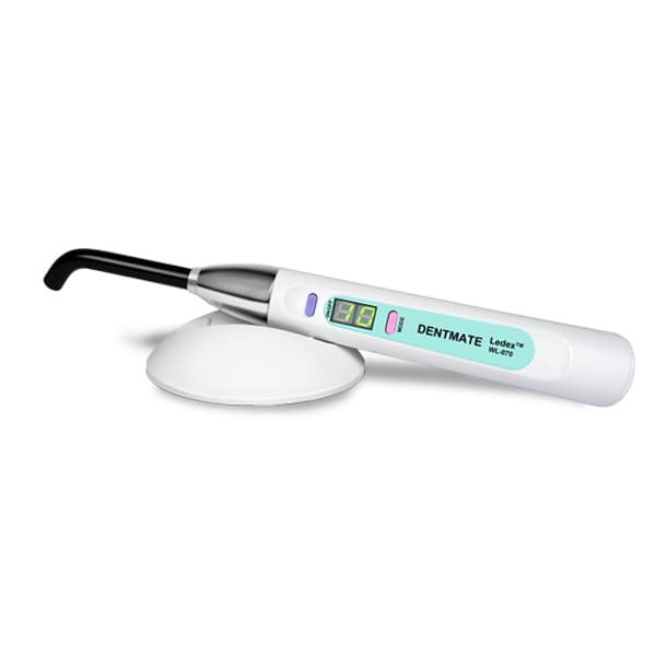 Dentmate Ledex WL-070 LED Curing Light, White, 1000-1200 mW/cm², 440-480nm Wavelength, WL-070-WH thumbnail 2