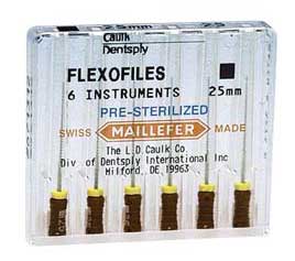 Dentsply Maillefer FlexoFile #55 Stainless Steel Endodontic File, 25 mm, Box of 6 thumbnail 3