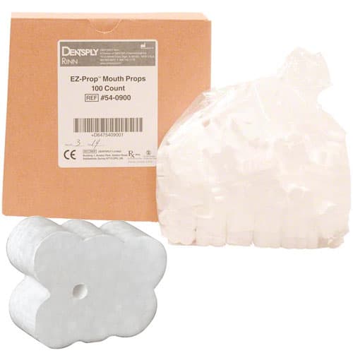 EZ-Prop Disposable Mouth Props, Non-Elastic Styrofoam, 100/Pk, 540900 thumbnail 10
