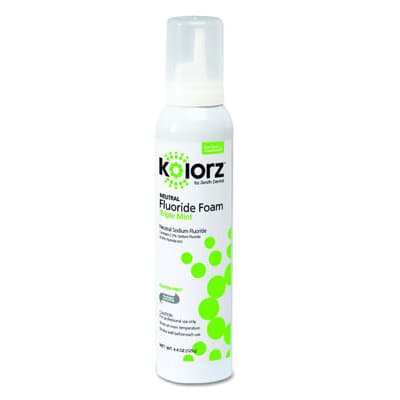 Kolorz Neutral Fluoride Foam, Triple Mint, 4.4 oz Can, 1/Pk, #766205 thumbnail 11