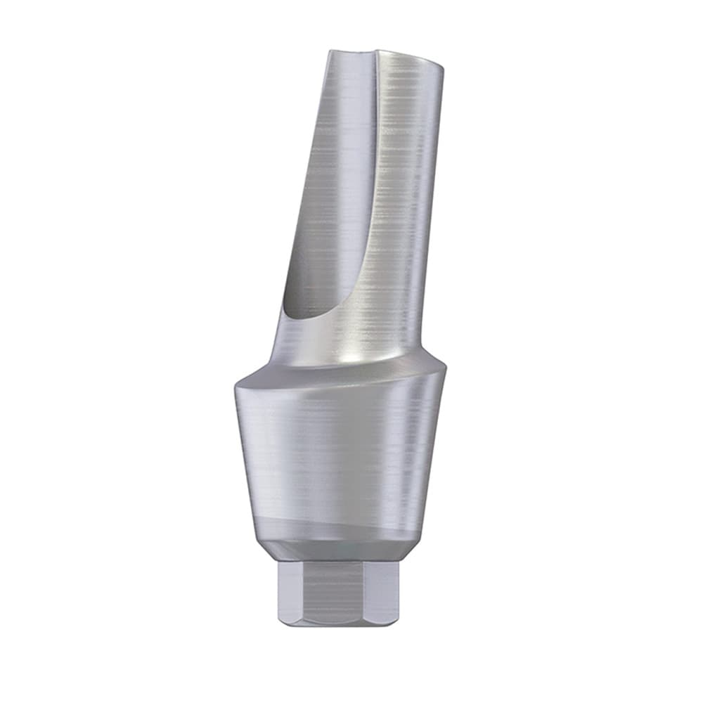 DSI 15° Angulated Anatomic Titanium Implant Abutment, Ø2.42mm RP Internal Hex, GH 4.0mm, 1/Pk - DSI 15Â° Angulated Anatomic Titanium Implant Abutment, Ã2.42mm RP Internal Hex, GH 4.0mm, 1/Pk - Image 1