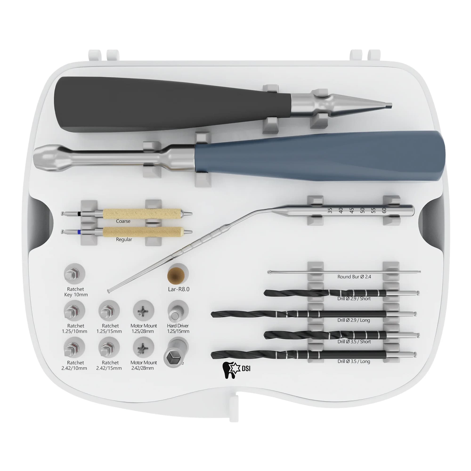 DSI Zygo Implants Surgical Kit - DSI Zygo Implants Surgical Kit. Includes - Image 1
