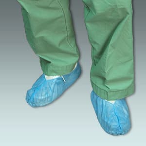 Dynarex Shoe Covers, Blue, Non-Conductive, Universal Size, 150 Pairs/Case (300 Count), #2131 thumbnail 6
