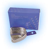 GC America COE Stainless Steel Regular Perforated Impression Trays, Full Set of 8 (#S1, #S3, #S4, #S5, #S7, #S20, #S21, #S22), 264008 thumbnail 8