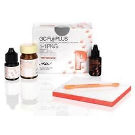 GC Fuji PLUS Resin-Reinforced Glass Ionomer Luting Cement, Powder/Liquid No-Etch Package, 15g Powder & 7mL Liquid, 431101 thumbnail 20