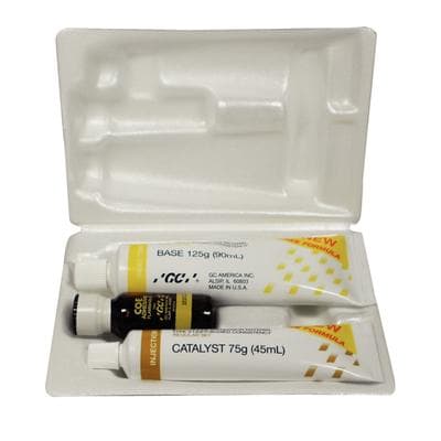 GC America COE-FLEX Lead-Free Polysulfide Impression Material, Injection Type (Light Body), Standard Pack, 90 mL Base / 45 mL Catalyst / 13-15 mL Adhesive, #131003 thumbnail 15