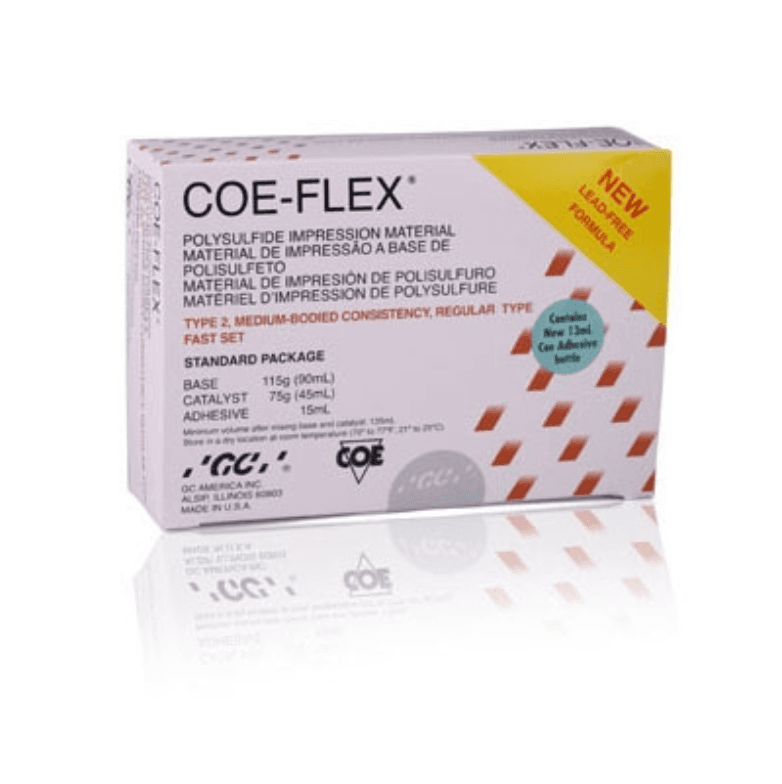 Coe-Flex Polysulfide Impression Material, Standard Package, Regular Body (Medium), Fast Set, Lead-Free, 131005 thumbnail 17