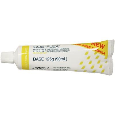 COE-FLEX Base Injection Type Light, 90 mL, Lead-Free Polysulfide, 131203 thumbnail 9