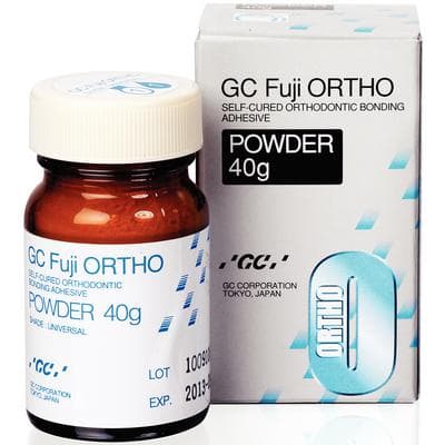 GC Fuji ORTHO Self-Cure Resin Reinforced Glass Ionomer Orthodontic Cement Powder Refill, 40 g, #000209 thumbnail 22