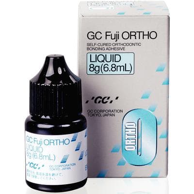 GC Fuji ORTHO Self-Cure Resin Reinforced Glass Ionomer Orthodontic Cement, Liquid Refill, 6.8 mL (8 g), 000210 thumbnail 19