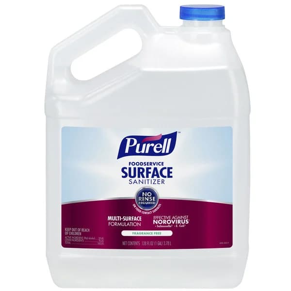 Purell Foodservice Surface Sanitizer, 1 Gallon Refill Bottle, 1/Pk, 4341-04 thumbnail 5