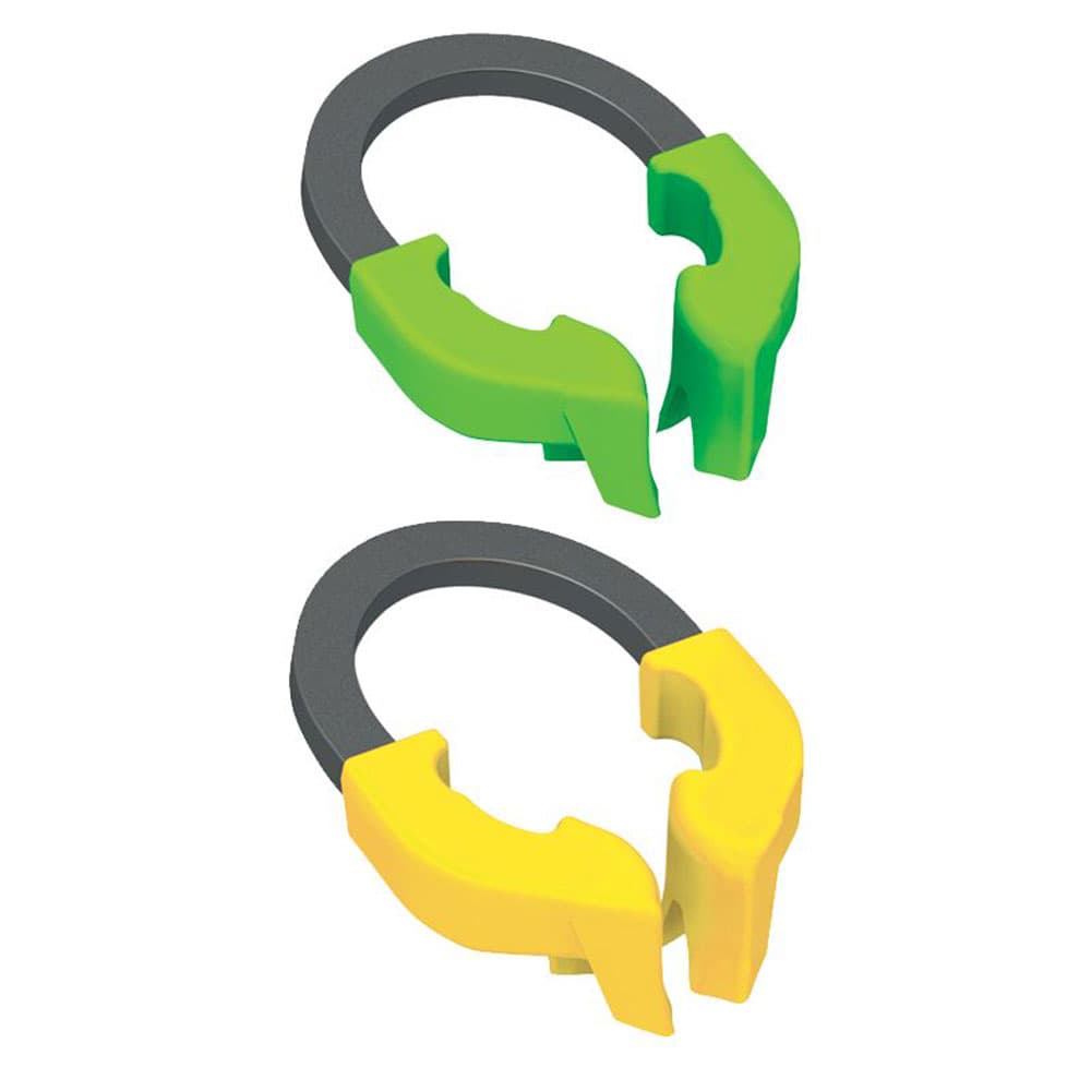 Wagotrix NiTi Sectional Matrix Rings, Universal, Green/Yellow, 2/Pk - Wagotrix NiTi Sectional Matrix Rings, Universal, Green/Yellow, 2/Pk - Image 1