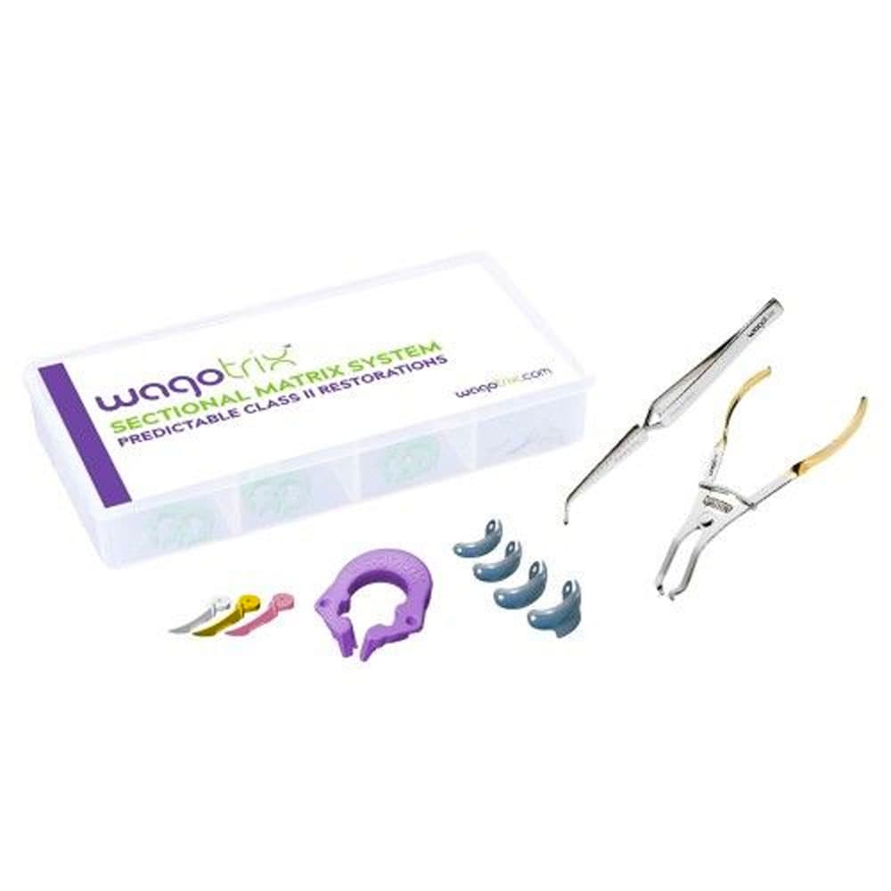 Wagotrix NiTi + Single-Use Ring Sectional Matrix System, Full Kit (Intro Kit with Instruments) - Wagotrix NiTi + Single-Use Ring Sectional Matrix System, Full Kit - Image 1