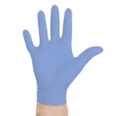 AquaSoft Nitrile Exam Gloves, Powder-Free, Non-Sterile, Extra Large, Blue, 250/Box, 43936 thumbnail 7