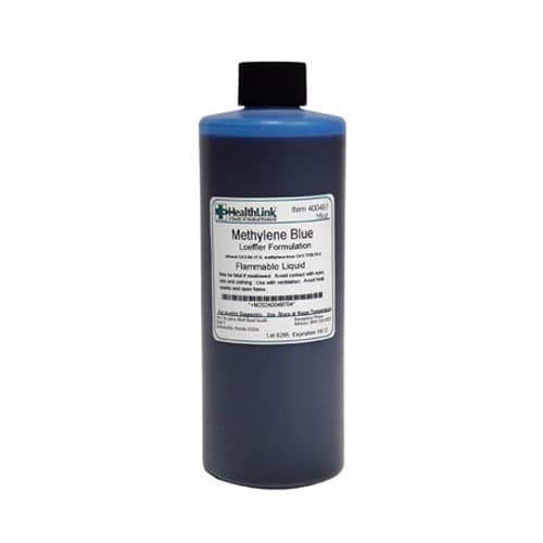 Healthlink Methylene Blue, Loeffler, 16 oz - Healthlink Methelyne Blue, Loeffler, 16 oz - Image 1