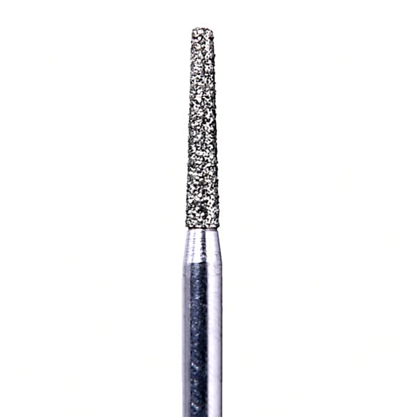 House Brand FG 847.014M Flat End Taper, Medium Grit Diamond Burs, 10/Pk - House Brand FG 847.014M Flat End Taper, Medium Grit Diamond Burs, 10/Pk - Image 1