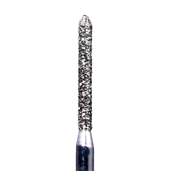House Brand FG 879.012C Cylinder Beveled End, Coarse Grit Diamond Burs, 10/Pk - House Brand FG 879.012C Cylinder Beveled End, Coarse Grit Diamond Burs, 10/Pk - Image 1