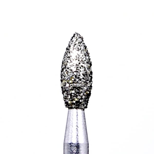 House Brand FG 368.020C Football Shaped, Coarse Grit Diamond Burs, 10/Pk - House Brand FG 368.020C Football Shaped, Coarse Grit Diamond Burs, 10/Pk - Image 1