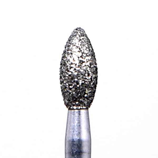 House Brand FG 368.023C Football Shaped Coarse Grit Diamond Burs, 10/Pk - House Brand FG 368.023C Football Shaped, Coarse Grit Diamond Burs, 10/Pk - Image 1