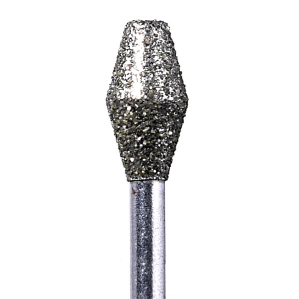 House Brand FG 811.037C Barrel Shaped, Coarse Grit Diamond Burs, 10/Pk - House Brand FG 811.037C Barrell Shaped, Coarse Grit Diamond Burs, 10/Pk - Image 1