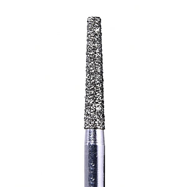 House Brand FG 847.016M Flat End Taper, Medium Grit Diamond Burs, 10/Pk - House Brand FG 847.016M Flat End Taper, Medium Grit Diamond Burs, 10/Pk - Image 1