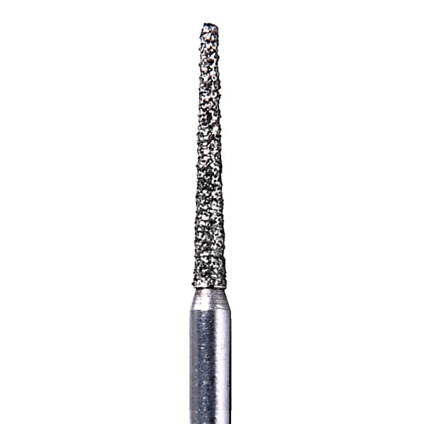 House Brand FG 850.012C Round End Taper, Coarse Grit Diamond Burs, 10/Pk - House Brand FG 850.012C Round End Taper, Coarse Grit Diamond Burs, 10/Pk - Image 1