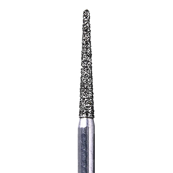 House Brand FG 850.014C Round End Taper, Coarse Grit Diamond Burs, 10/Pk - House Brand FG 850.014C Round End Taper, Coarse Grit Diamond Burs, 10/Pk - Image 1