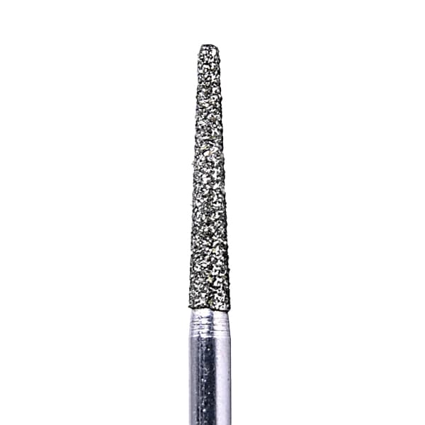 House Brand FG 850.016M Round End Taper, Medium Grit Diamond Burs, 10/Pk - House Brand FG 850.016M Round End Taper, Medium Grit Diamond Burs, 10/Pk - Image 1