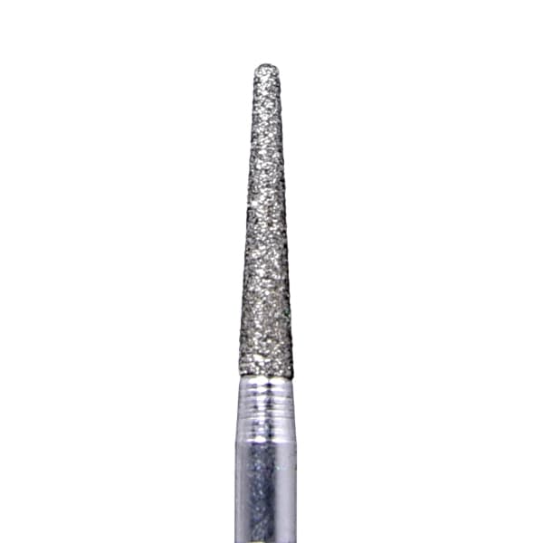 House Brand FG 856.016F Round End Taper, Fine Grit Diamond Burs, 10/Pk - House Brand FG 856.016F Round End Taper, Fine Grit Diamond Burs, 10/Pk - Image 1
