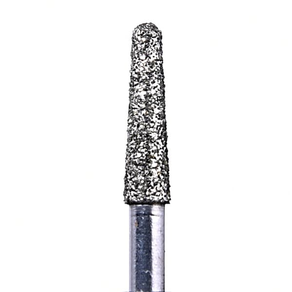 House Brand FG 856.018C Round End Taper, Coarse Grit Diamond Burs, 10/Pk - House Brand FG 856.018C Round End Taper, Coarse Grit Diamond Burs, 10/Pk - Image 1