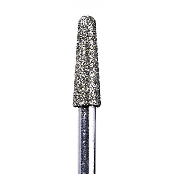 House Brand FG 856.025C Round End Taper, Coarse Grit Diamond Burs, 10/Pk - House Brand FG 856.025C Round End Taper, Coarse Grit Diamond Burs, 10/Pk - Image 1