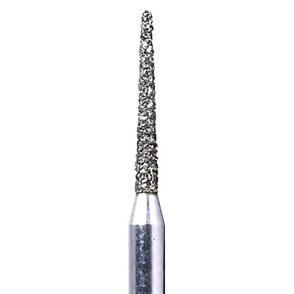 House Brand FG 858.010C Needle Shaped, Coarse Grit Diamond Burs, 10/Pk - House Brand FG 858.010C Needle Shaped, Coarse Grit Diamond Burs, 10/Pk - Image 1