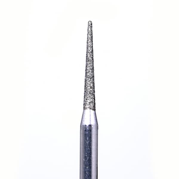 House Brand FG 858.012F Needle Shaped Fine Grit Diamond Burs, 10/Pk - House Brand FG 858.012F Needle Shaped, Fine Grit Diamond Burs, 10/Pk - Image 1
