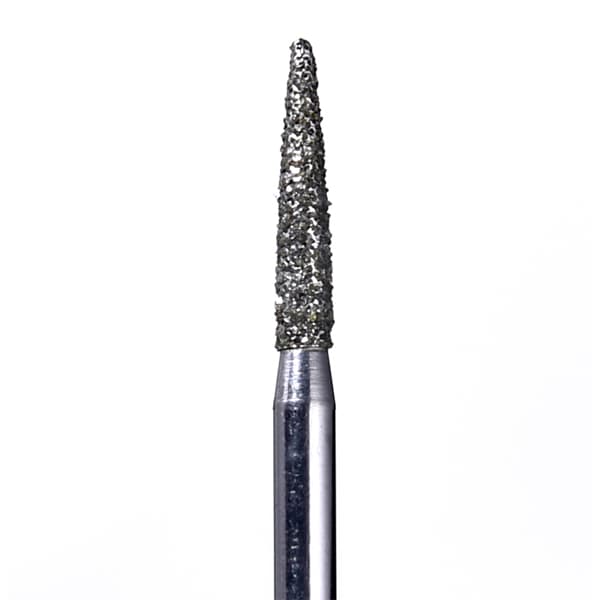 House Brand FG 862.014C Flame Shaped, Coarse Grit Diamond Burs, 10/Pk - House Brand FG 862.014C Flame Shaped, Coarse Grit Diamond Burs, 10/Pk - Image 1