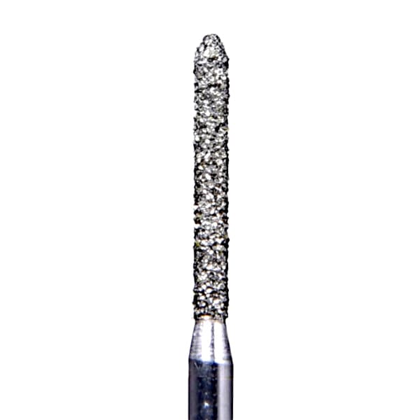 House Brand FG 886.012C Cylinder Beveled End, Coarse Grit Diamond Burs, 10/Pk - House Brand FG 886.012C Cylinder Beveled End, Coarse Grit Diamond Burs, 10/Pk - Image 1