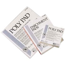 House Brand 3" x 6" Poly Coated Mixing Pad, Single Pad - House Brand 3" x 6" Poly Coated Mixing Pad, Single Pad - Image 1