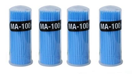House Brand Micro Applicator Brushes, Regular Tip, 400/Pk (4 x 100) - House Brand Micro Applicator Brushes, Regular Tip, 400/Pk (4 x 100). **Color may vary** - Image 1