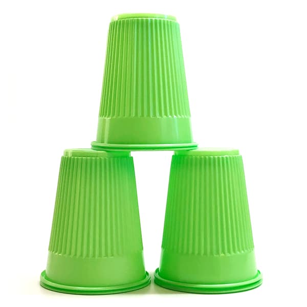 House Brand Green 5 oz. Plastic Cups, Case of 1000 - House Brand Green 5 oz. Plastic Cups, Case of 1000 - Image 1