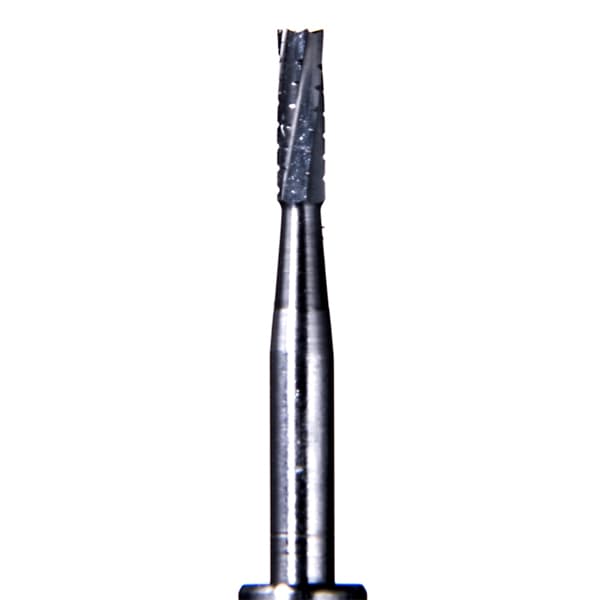 House Brand FG #558 SL (Surgical Length) Straight Fissure Crosscut Carbide Bur, Pack of 10 - House Brand FG #558 SL (surgical length) straight fissure crosscut carbide bur - Image 1